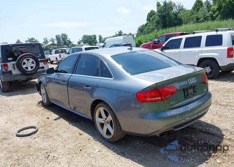 2012 Audi A4 2.0T Premium из США, поврежденный, VIN WAUFFAFL6CA115360